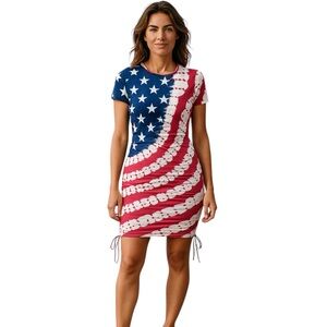 NWT 5 pieces Family Flag Outfits